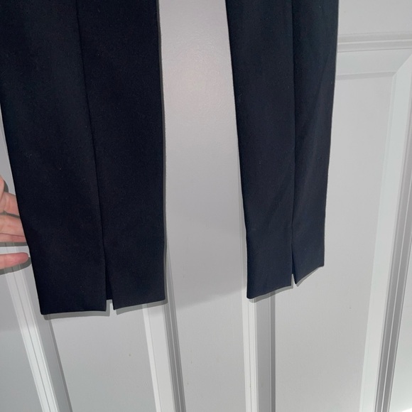 VINCE. Stitch Front Seam Ponte Legging Style # 199028 Black Slim Fit Pants $298 - Picture 10 of 11